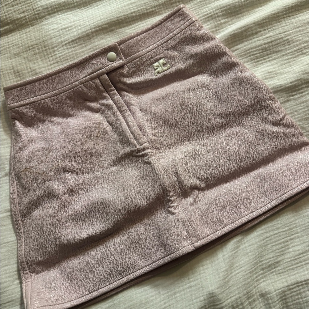 Courreges Pink skirt
